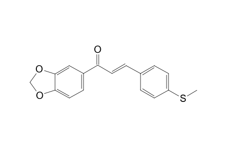 (2E)-1-(1,3-benzodioxol-5-yl)-3-[4-(methylsulfanyl)phenyl]-2-propen-1-one