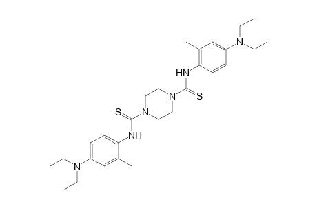 4',4''-bis(diethylamino)-2',2''-dimethyldithio-1,4-piperazinedicarboxanilide