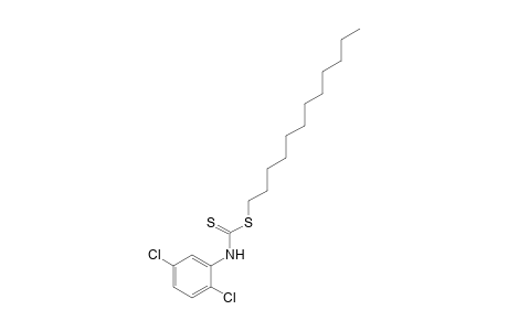 2,5-dichlorodithiocarbanilic acid, dodecyl ester
