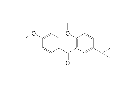 5-tert-2,4'-dimethoxybenzophenone