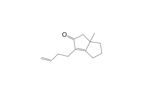 2(1H)-Pentalenone, 3-(3-butenyl)-4,5,6,6a-tetrahydro-6a-methyl-, (.+-.)-