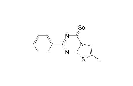 7-Methyl-2-phenyl-4H-[1,3]thiazolo[3,2-a] [1,3,5]triazine-4-selone