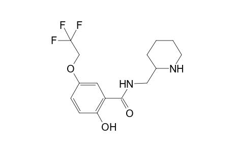 Flecainide-M (O-dealkyl-) isomer 1 MS2