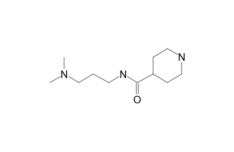 N-[3-(Dimethylamino)propyl]piperidine-4-carboxamide