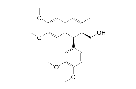 1-(3,4-Dimethoxyphenyl)-6,7-dimethoxy-3-methyl-1,2-dihydronaphthalene-2-methanol