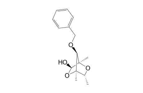 (1R,3R,4R,6R,7R)-7-Benzyloxy-1,4,6-trimethyl-2,5-dioxa-bicyclo-[2,2,1]-heptane-3-ol