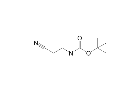 N-(2-cyanoethyl)carbamic acid tert-butyl ester