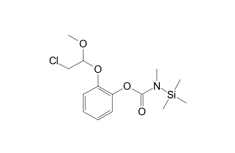 Carbamic acid, methyl(trimethylsilyl)-, 2-(2-chloro-1-methoxyethoxy)phenyl ester