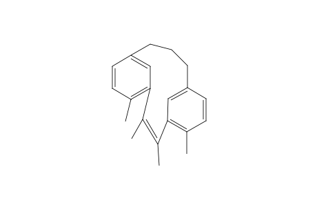 2,3,5,15-Tetramethyltricyclo[10.3.1.1(4,8)]heptadeca-1(16),2,4(17),5,7,12,14-heptaene