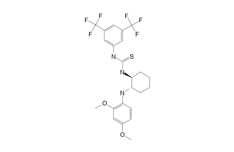 (S,S)-1-[3,5-BIS-(TRIFLUOROMETHYL)-PHENYL]-3-[(1S,2S)-2-(2,4-DIMETHOXYPHENYLAMINO)-CYCLOHEXYL]-THIOUREA