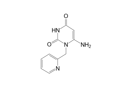 2,4(1H,3H)-pyrimidinedione, 6-amino-1-(2-pyridinylmethyl)-