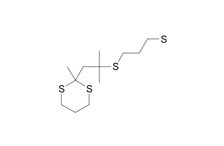 2-(6-MERCAPTO-2,2-DIMETHYL-3-THIAHEXYL)-2-METHYL-1,3-DITHIAN