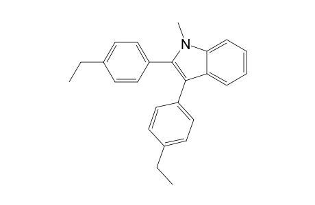 2,3-Bis(4-ethylphenyl)-1-methyl-1H-indole