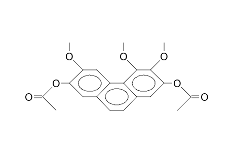 2,7-Diacetoxy-3,4,6-trimethoxy-phenanthrene