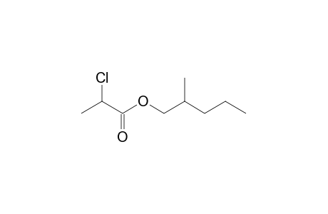 2-Chloropropionic acid, 2-methylpentyl ester