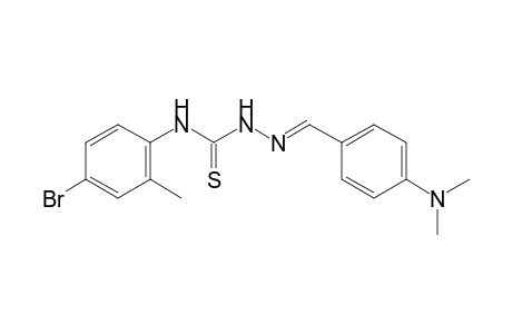 4-(4-bromo-o-tolyl)-1-[p-(dimethylamino)benzylidene]-3-thiosemicarbazide