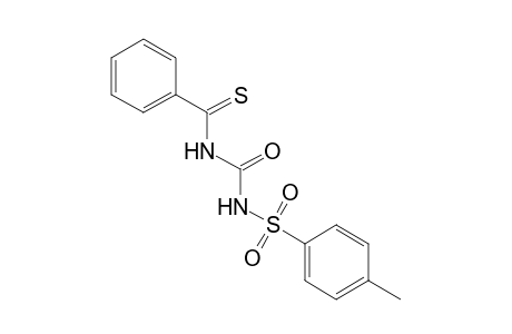 1-(thiobenzoyl)-3-(p-tolylsulfonyl)urea