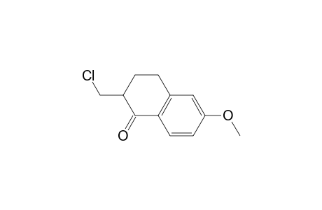 2-Chloromethyl-6-methoxy-3,4-dihydronaphthalen-1(2H)-one