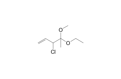 3-Chloro-4-ethoxy-4-methoxypent-1-ene