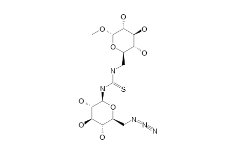 METHYL-6-DEOXY-6-[N'-(6-AZIDO-6-DEOXY-BETA-D-GLUCOPYRANOSYL)-THIOUREIDO]-ALPHA-D-GLUCOPYRANOSIDE