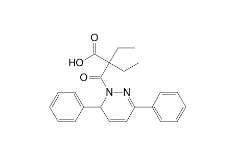 3-(3,6-diphenyl-1,6-dihydro-1-pyridazyl)-3-oxo-2,2-di-ethylpropionic acid