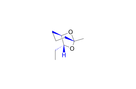 (1RS,5SR,7RS)-7-ethyl-5-methyl-6,8-dioxabicyclo[3.2.1]octane