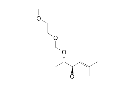 (2S,3R)-2-[(2'-Methoxyethoxy)methoxy]-5-methyl-4-hexen-3-ol