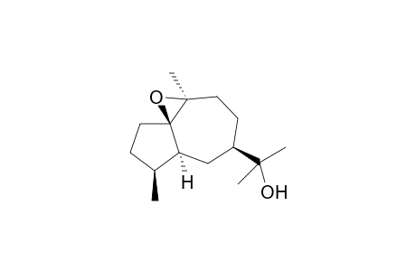 (1.beta.,4.alpha.H,5.alpha.H,7.alpha.H,10.beta.)-1,10-epoxyguaian-11-ol