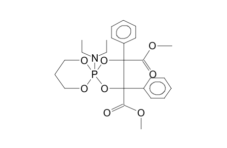 2-PROPYLENEDIOXY-2-DIETHYLAMINO-4,5-BIS(CARBOMETHOXY)-4,5-DIPHENYL-1,3,2-DIOXAPHOSPHOLANE