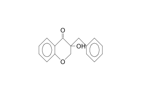 3-(benzyl)-3-hydroxy-chroman-4-one