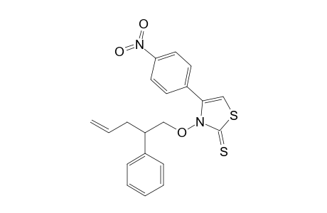 4-(4-nitrophenyl)-3-(2-phenylpent-4-enoxy)-1,3-thiazole-2-thione