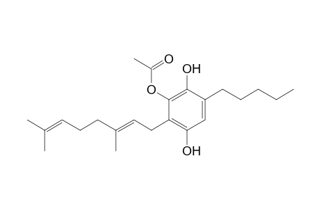 5-Acetyl-4-hydroxy-cannabigerol