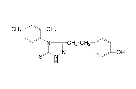 3-(p-hydroxyphenethyl)-4-(2,4-xylyl)-delta square-1,2,4-triazoline-5-thione