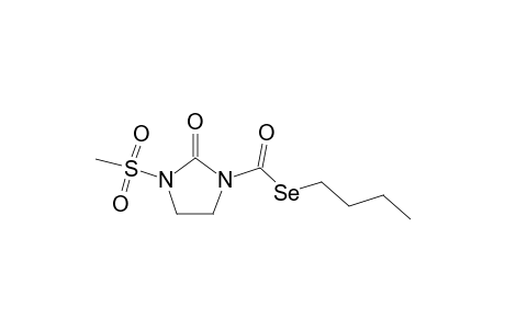 1-Methylsulfonylimidazolidine-2-one-1-(pentanoyl)selenoester