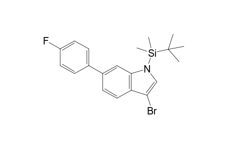 [3-bromanyl-6-(4-fluorophenyl)indol-1-yl]-tert-butyl-dimethyl-silane