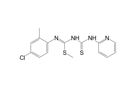 1-(4-chloro-o-tolyl)-2-methyl-3-[(2-pyridyl)thiocarbamoyl]-2-thiopseudourea