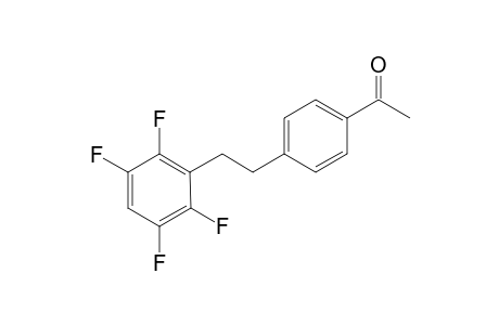 4-(.alpha.,.alpha.,.beta.,.beta.-tetraflurophenethyl)-acetophenone