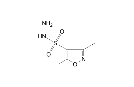 3,5-dimethyl-4-isoxazolsulfonic acid, hydrazide