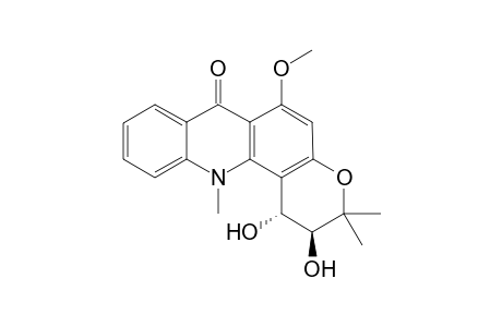 (trans)-1,2-Dihydroxy-1,2-dihydro-acronycine