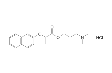 2-[(2-Naphthyl)oxy]propionic acid, 3-(dimethylamino)propyl ester, hydrochloride