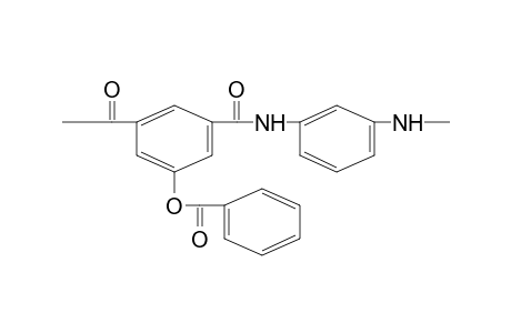 Poly[m-phenylenediamine-5-(benzoyloxy)isophthaloyl]