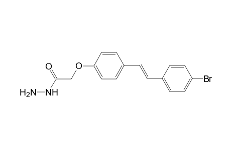 E-4-Bromo-4'-hydrazinocarbonylmethoxy-stilbene