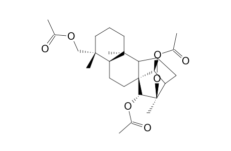 ENT-14alpha,15beta,19-TRIHYDROXY-11alpha,16alpha-EPOXY-KAURANE TRIACETATE