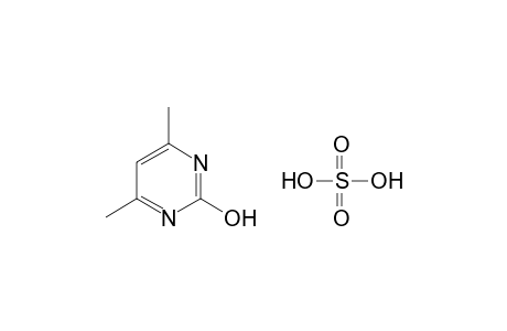 4,6-dimethyl-2-pyrimidinol, sulfate