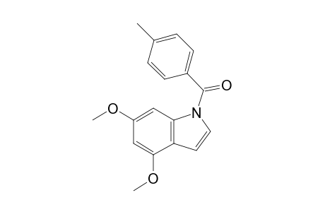 (4,6-dimethoxy-1-indolyl)-(4-methylphenyl)methanone