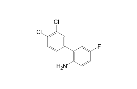 3',4'-Dichloro-5-fluorobiphenyl-2-amine