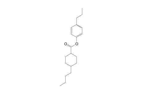 4-Propylphenyl 4-butylcyclohexanecarboxylate