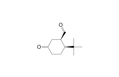 cis-2-Tert-butyl-5-oxocyclohexanecarbaldehyde