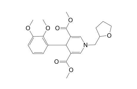4-(2,3-Dimethoxy-phenyl)-1-(tetrahydro-furan-2-ylmethyl)-1,4-dihydro-pyridine-3,5-dicarboxylic acid dimethyl ester