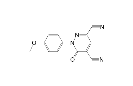 Pyridazine-3,5-dicarbonitrile, 1,6-dihydro-1-(4-methoxyphenyl)-4-methyl-6-oxo-